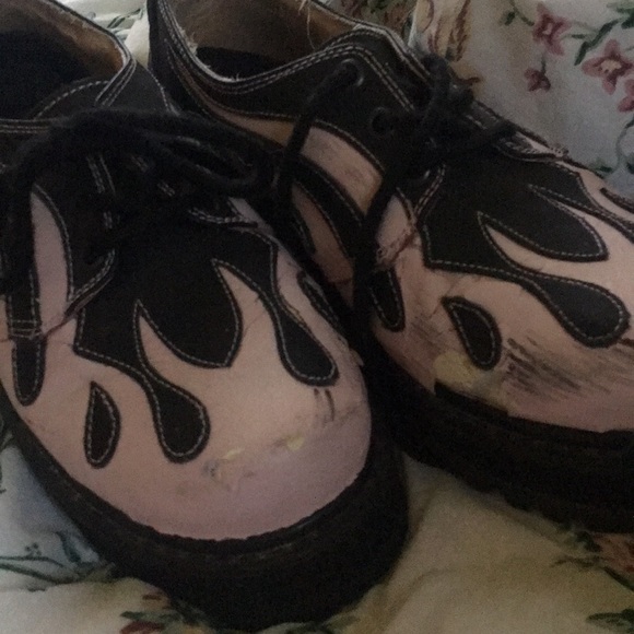 90s ShaSha Flame Creepers - Picture 2 of 5